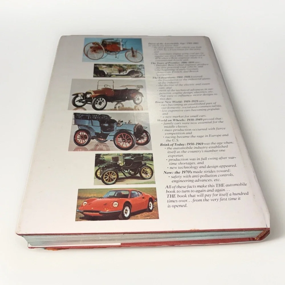 The Pictorial History of the Automobile by Peter Roberts‎ (HC/DJ)